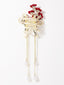 Gold-Plated CZ Stone Studded Floral Shaped Claw clip