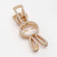 Girls Gold-Plated Embellished Alligator Hair Clip