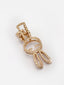 Girls Gold-Plated Embellished Alligator Hair Clip
