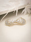 Gold-Plated CZ-Stone Studded French Barrette