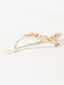 Gold-Plated CZ-Stone Studded Claw Clip