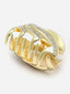 Gold-Plated Embellished Claw Clip