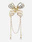 Gold-Plated Embellished Claw Clip