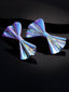 Women Set Of 2 Blue Light Bow Alligator Hair Clip