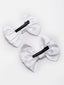 Women Set Of 2 Fabric and Metal Alligator Hair Clips