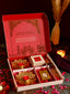 Diwali Gift Hamper with Fine 999 Silver Coin, Luxury Diyas, Incense Sticks, and Charan Paduka