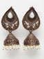 Copper-Toned Dome Shaped Jhumkas Earrings