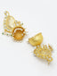 Gold-Toned Dome Shaped Jhumkas Earrings