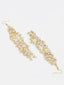 Gold-Plated Pearls Studded Classic Ear Chain