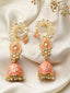 Gold-Plated Contemporary Jhumkas