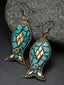 Gold-Plated Classic Drop Earrings