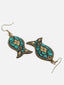 Gold-Plated Classic Drop Earrings