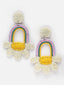 Artificial Beads Classic Drop Earrings