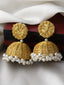 Gold-Plated Classic Jhumkas