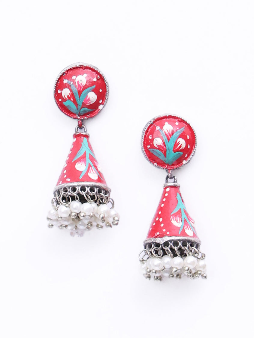 Contemporary Jhumkas Earrings