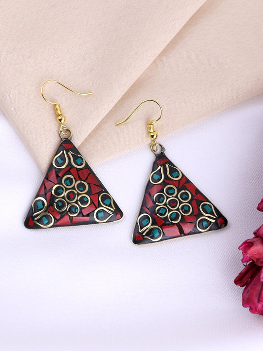 Gold Plated Classic Drop Earrings