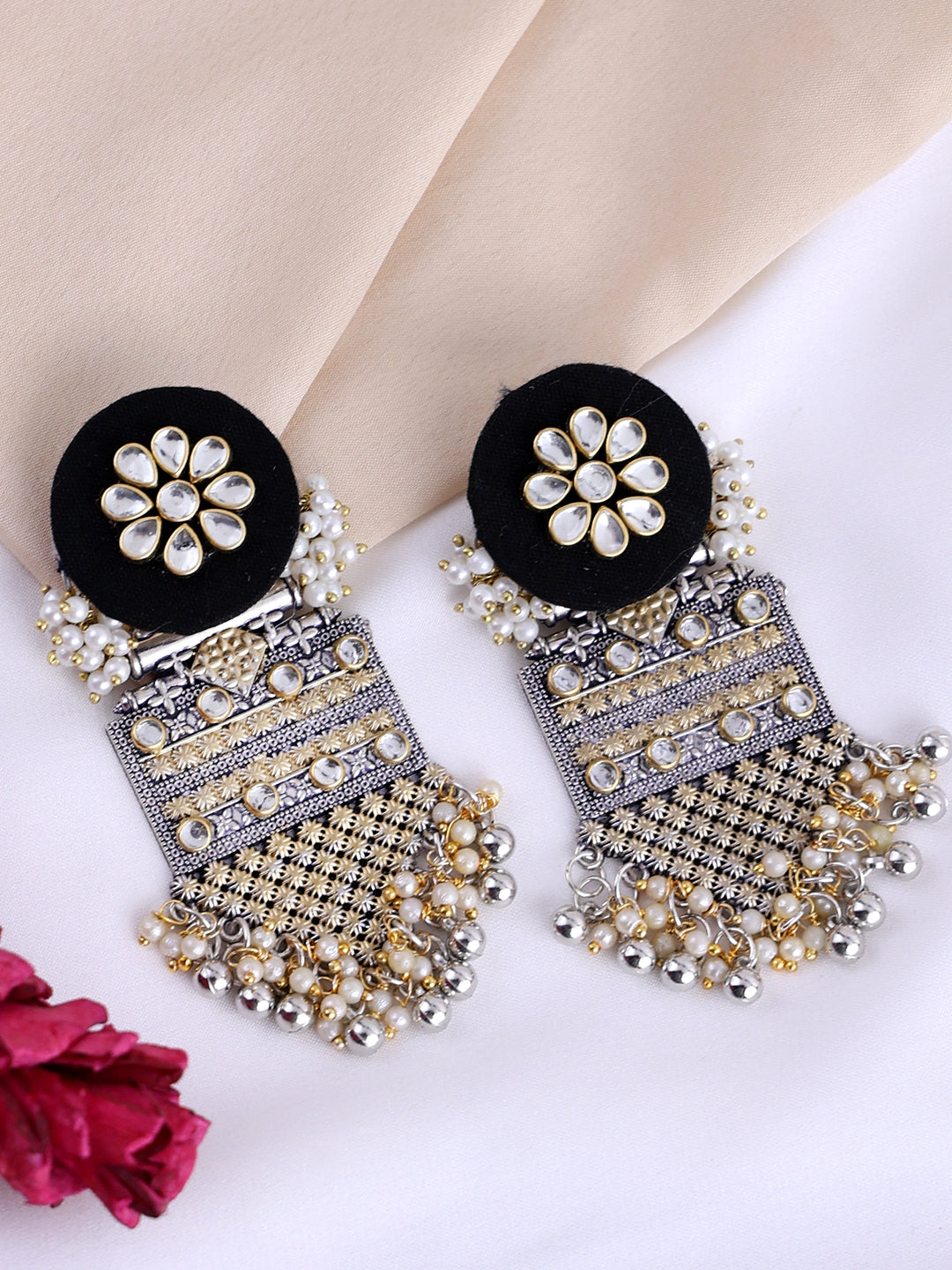 Contemporary Drop Earrings