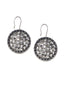 Silver Plated solitaire Stone Studded Drop Earrings