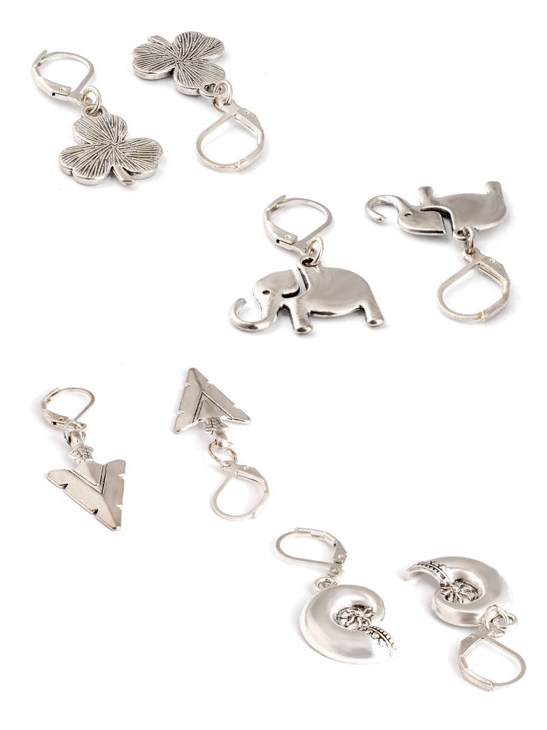 Contemporary Drop Earrings