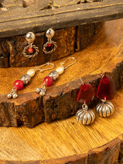 Contemporary Drop Earrings