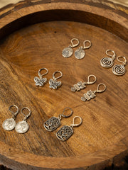 Contemporary Drop Earrings