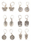 Contemporary Drop Earrings