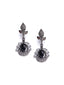 Pack Of 8 Silver Plated Cubic Zirconia Studded Drop Earrings