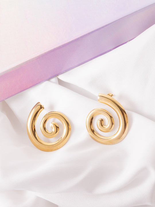 Gold-Plated Spherical Shaped Studs