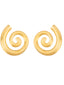 Gold-Plated Spherical Shaped Studs