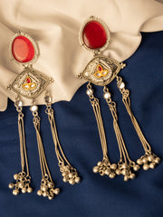 Contemporary Drop Earrings