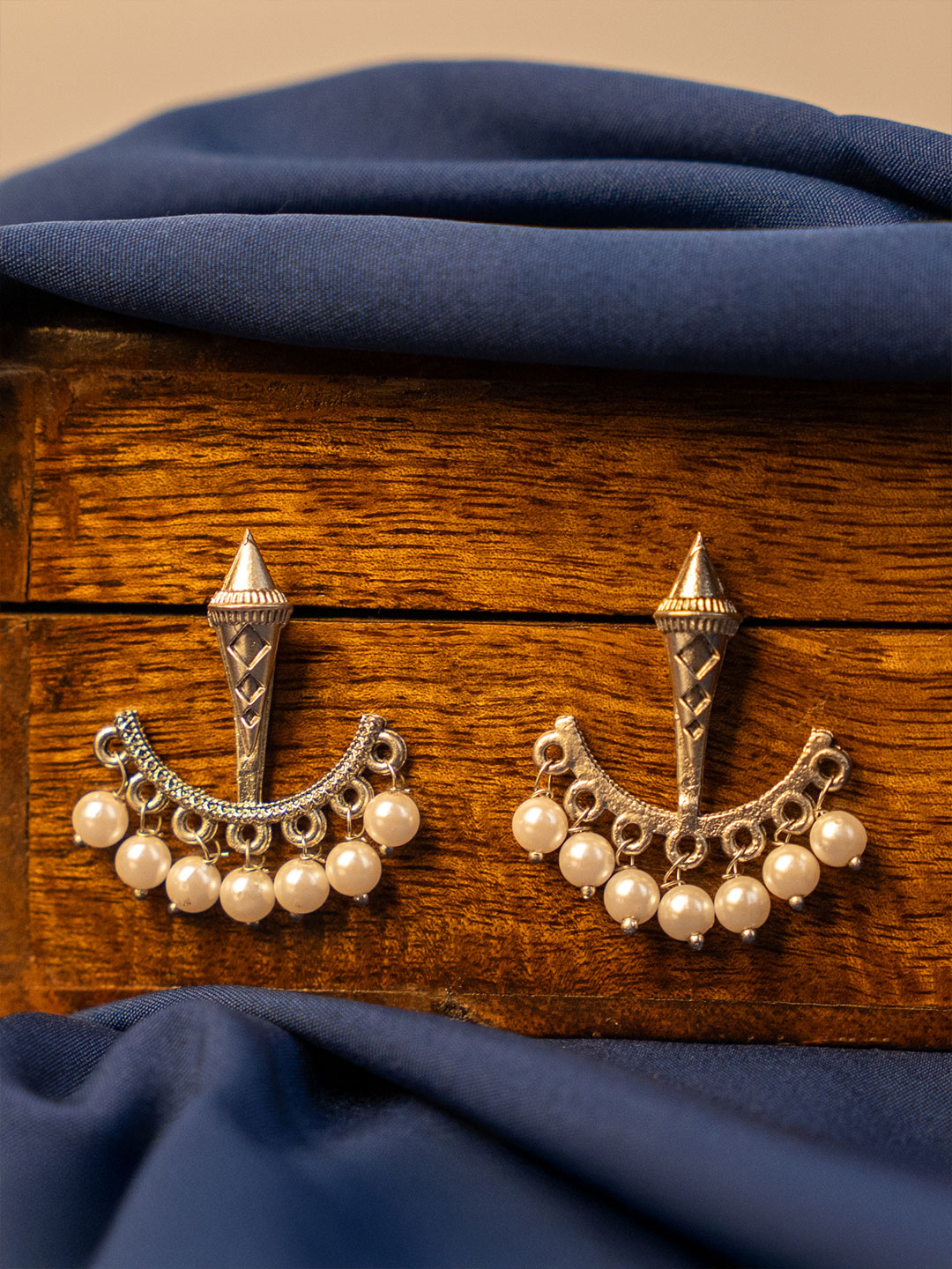 Contemporary Drop Earrings