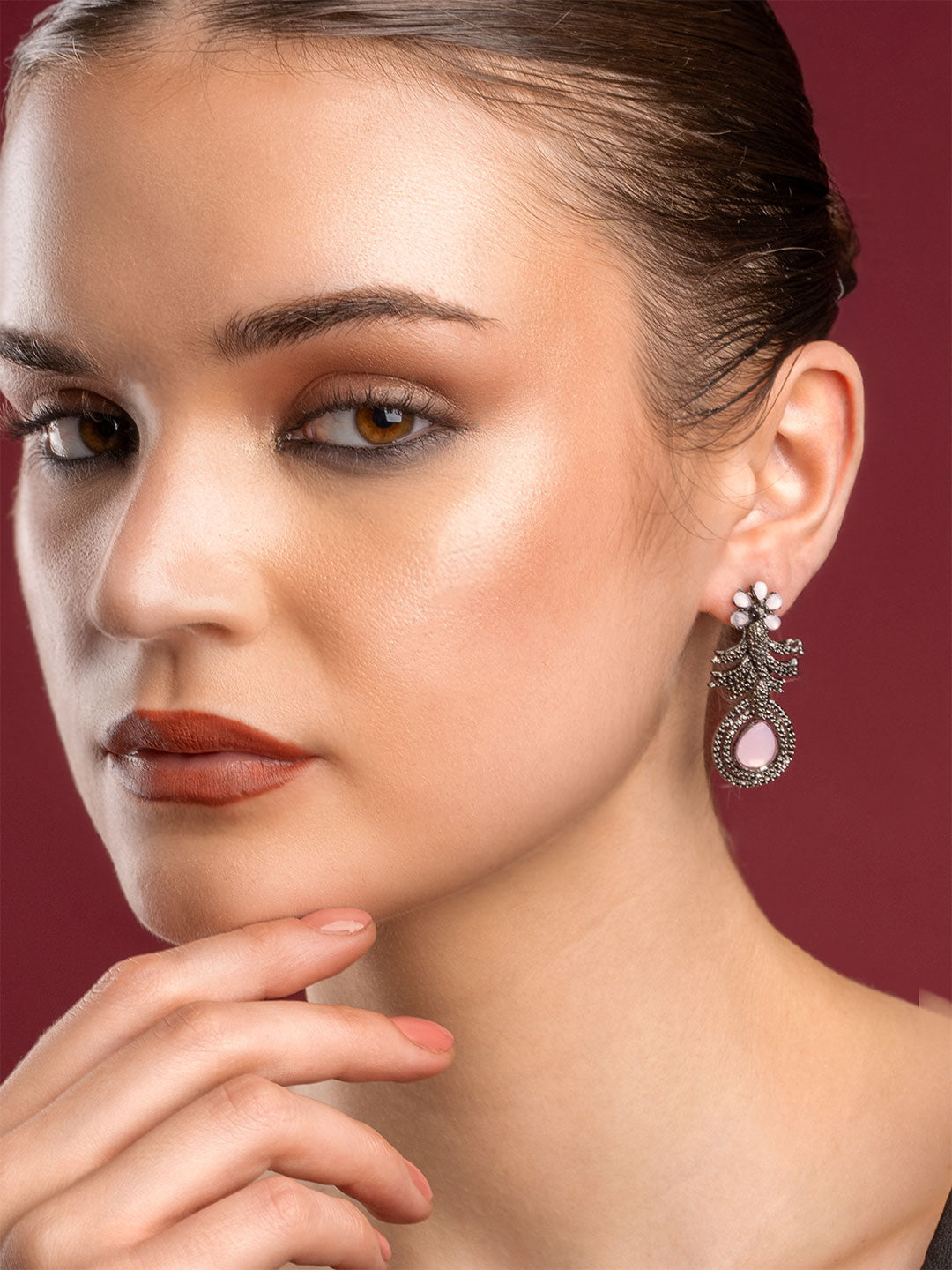 Contemporary Drop Earrings
