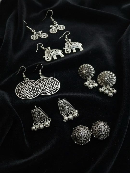 Geometric Drop Earrings