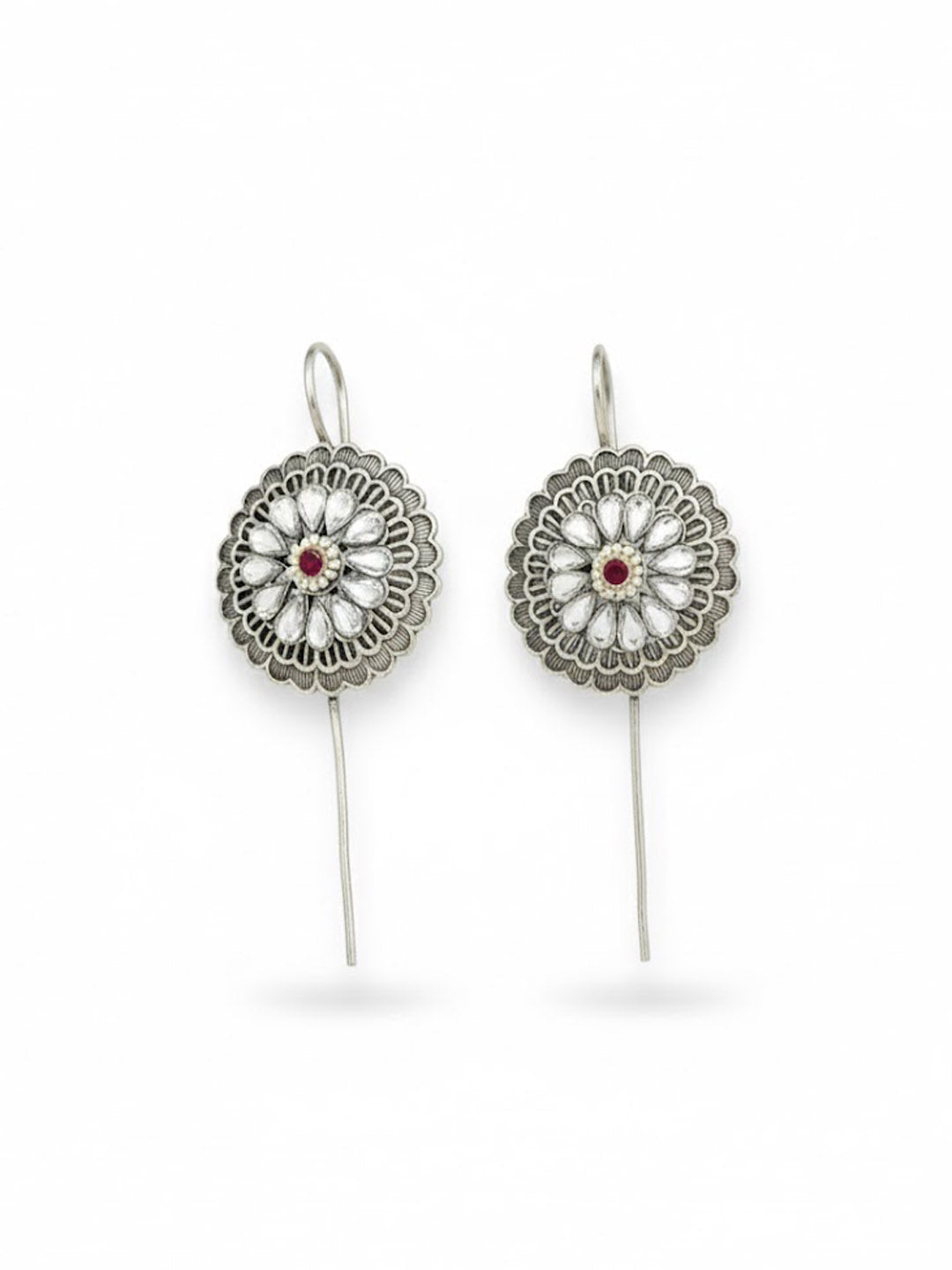 Floral Ear Cuff Earrings