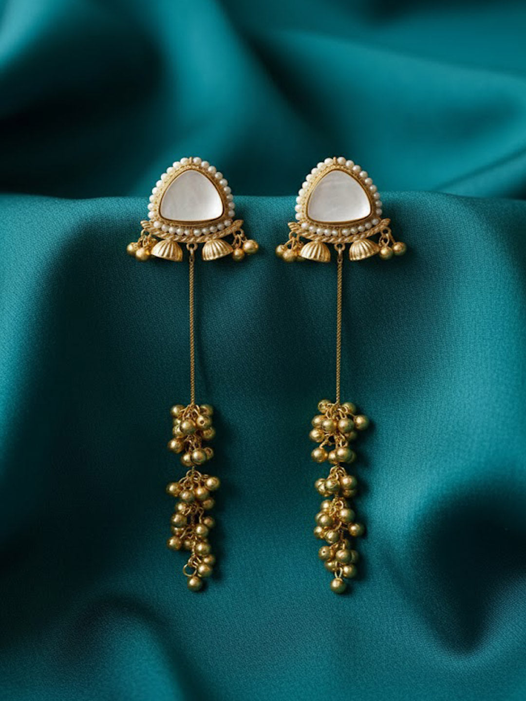 Triangular Drop Earrings