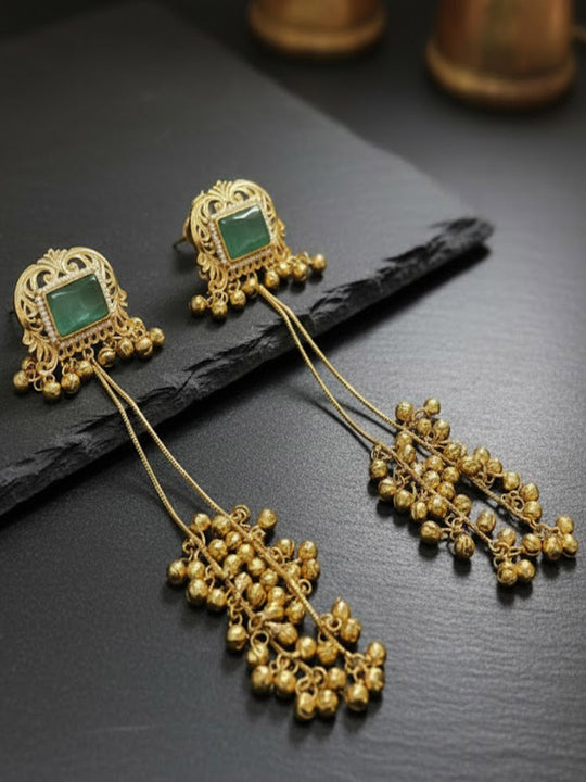 Geometric Drop Earrings