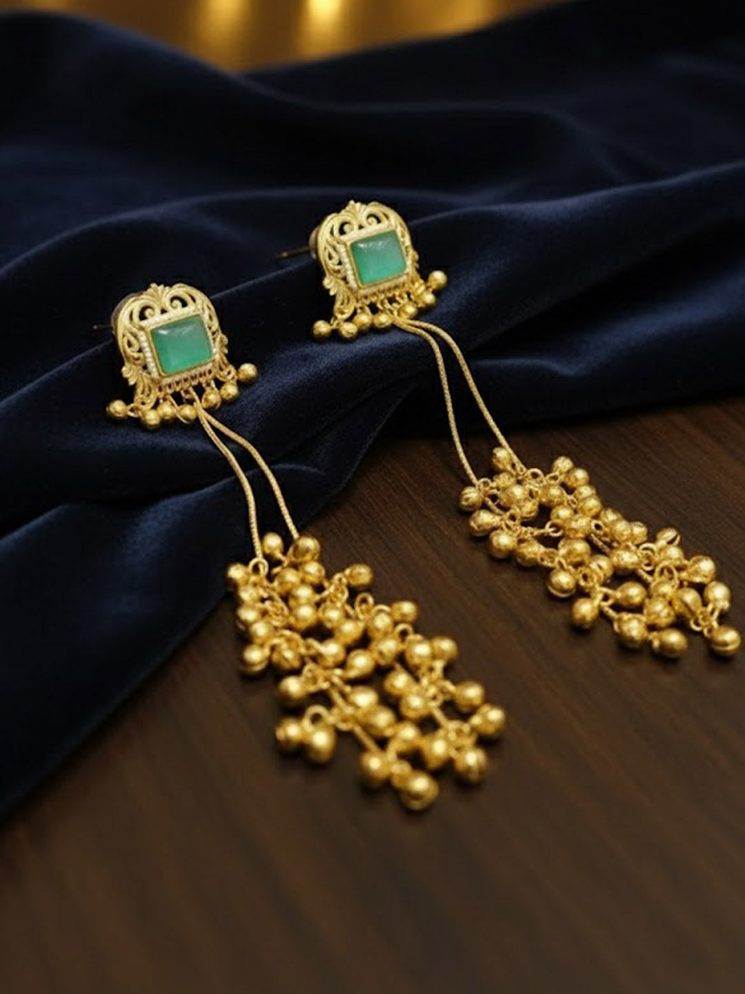 Geometric Drop Earrings
