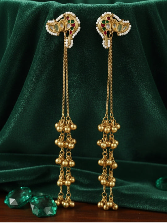 Peacock Shaped Earrings