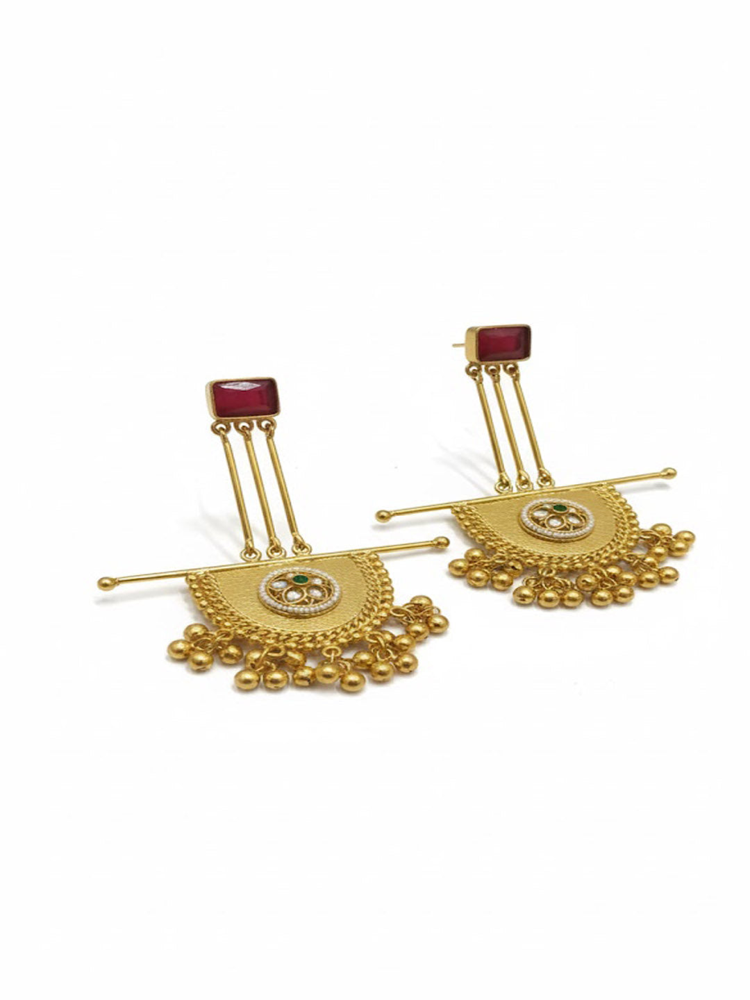 Geometric Drop Earrings