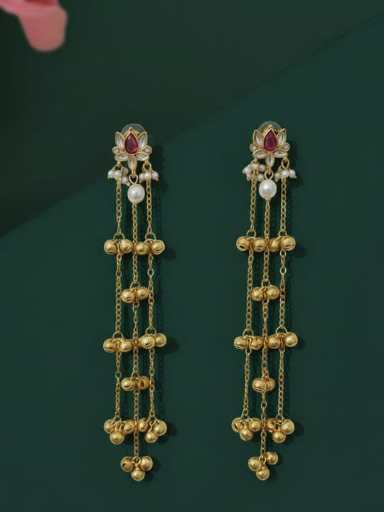 Floral Drop Earrings