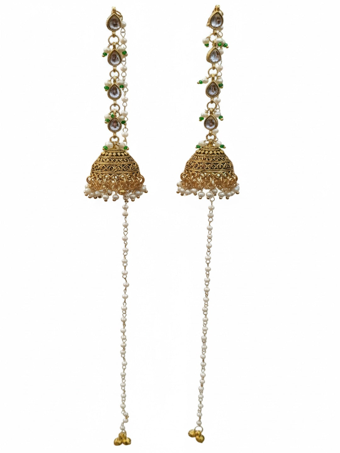 Oval Ear Cuff Earrings