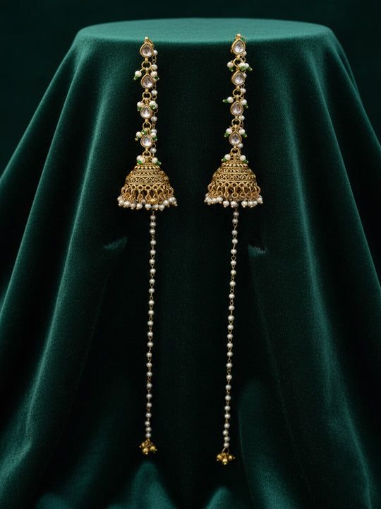 Dome Shaped Jhumkas Earrings
