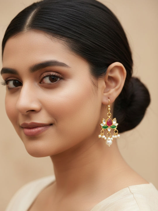 Floral Drop Earrings
