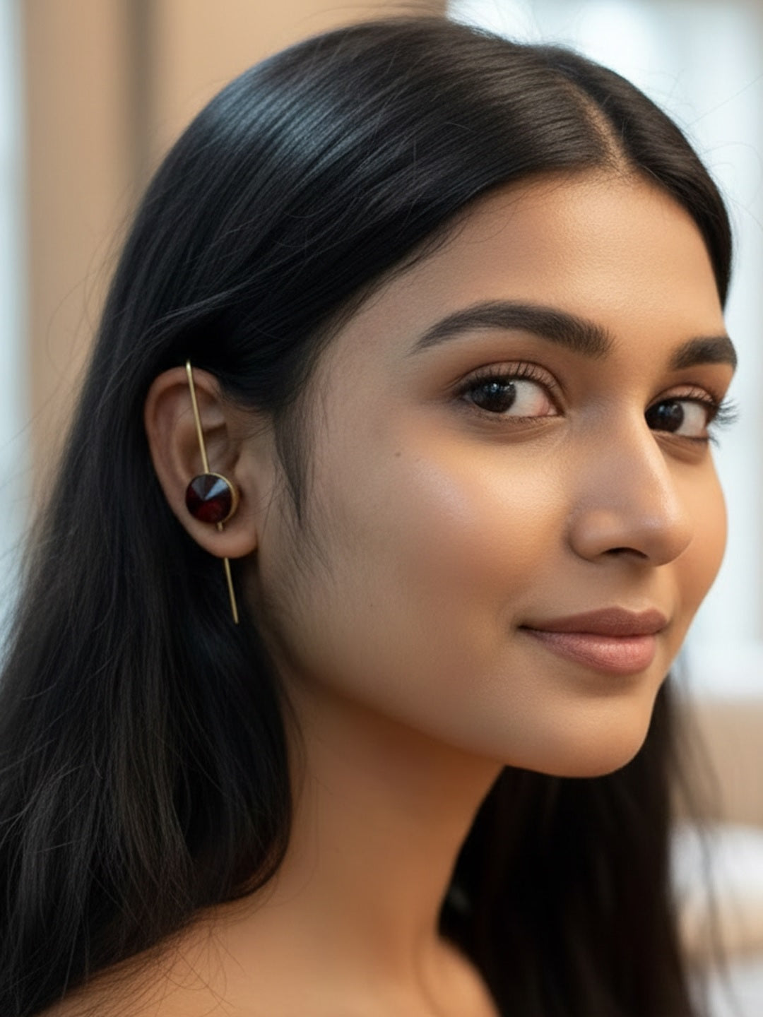 Geometric Drop Earrings