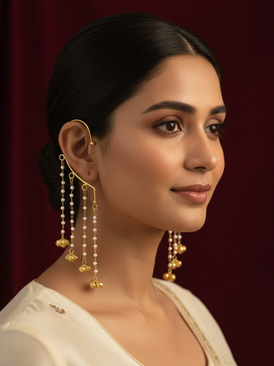 Contemporary Ear Cuff Earrings