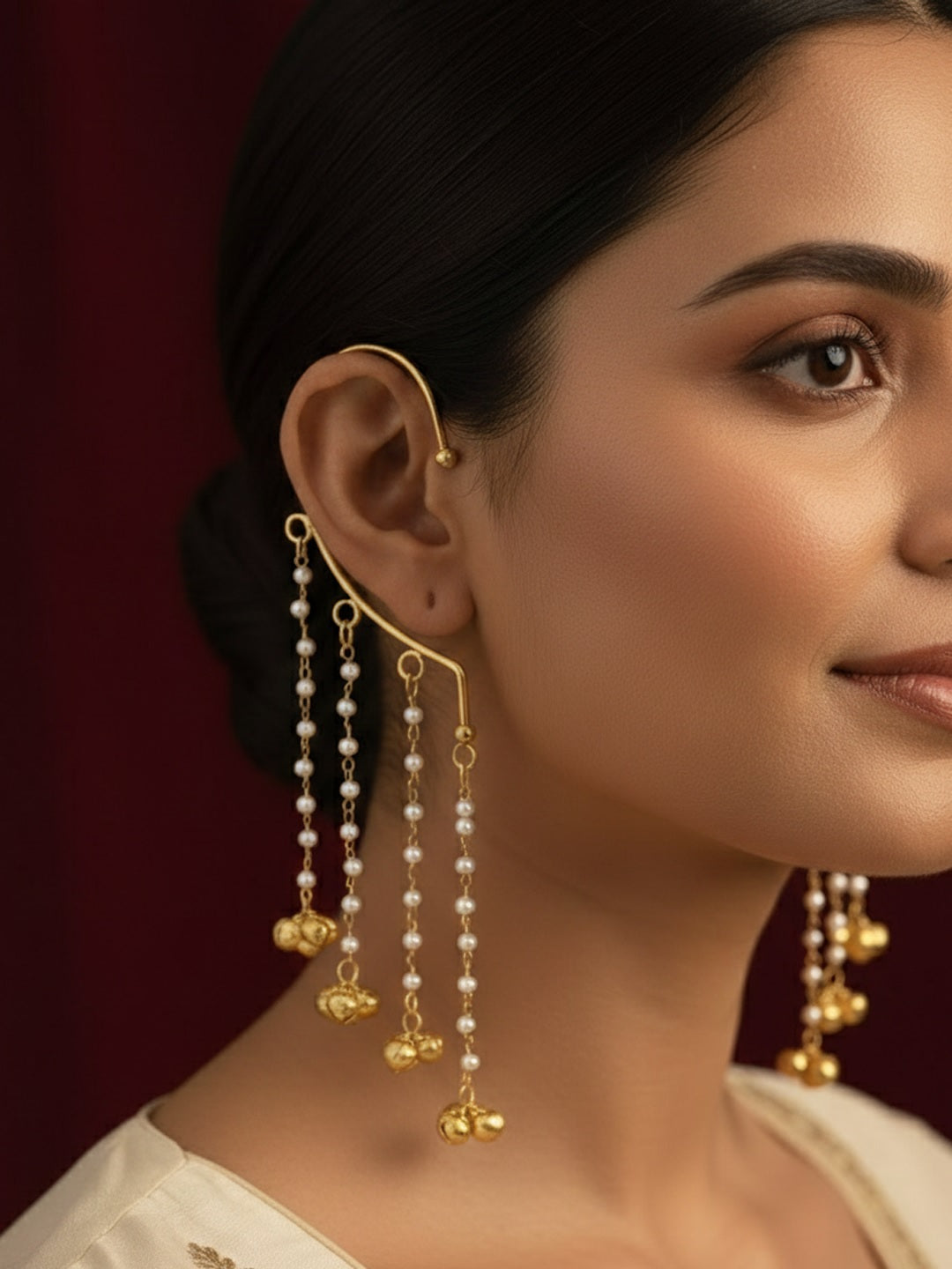 Contemporary Ear Cuff Earrings