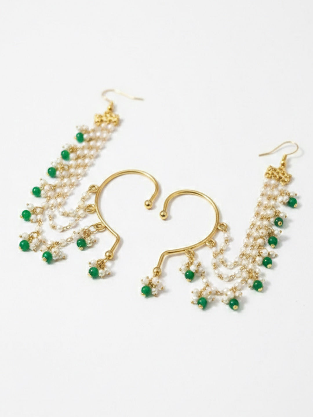 Contemporary Ear Cuff Earrings