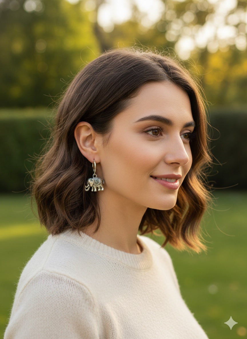 Animal Shaped Drop Earrings