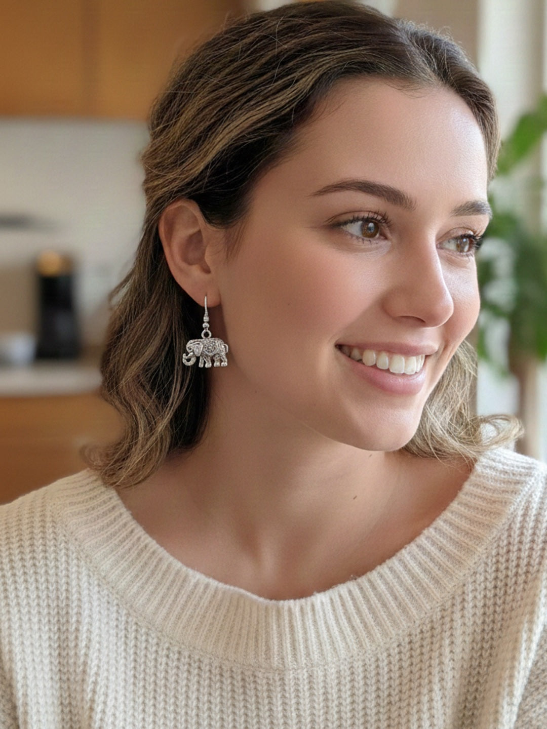 Animal Shaped Drop Earrings