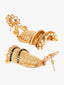 Gold-Plated Classic Drop Earrings